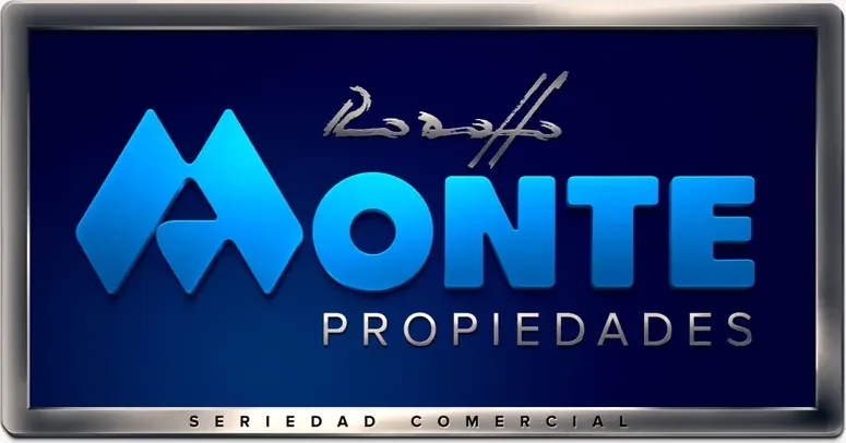 Logo de Rodolfo Monte Propiedades: seriedad comercial